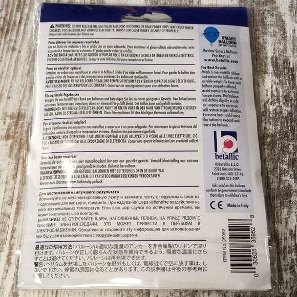 Betallic unicorn holographic glitter balloon 48” - Picture 3 of 4